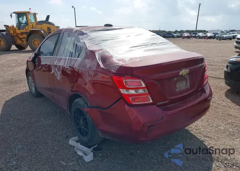 2017 Chevrolet Sonic Lt Auto from USA, damaged, VIN 1G1JD5SH0H4104591